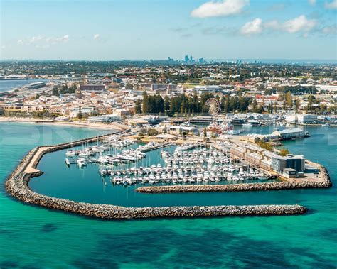 Bird's Eye View of Fremantle Waterfront - Sky Perth