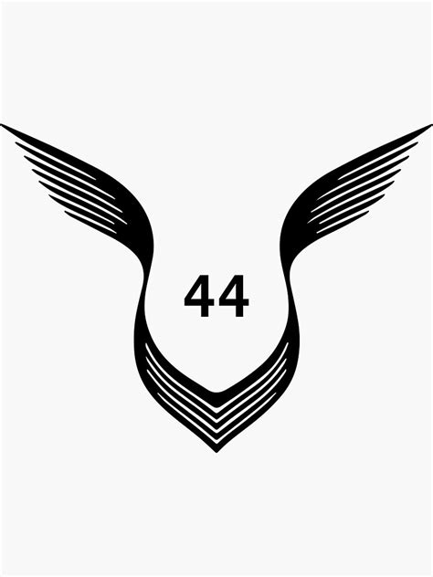 "Lewis Hamilton 44 Logo" Sticker for Sale by TheTimbe | Redbubble