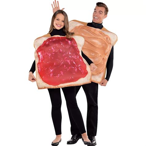 Adult Peanut Butter & Jelly Costume Classic | Party City