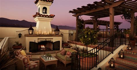 Outdoor fireplace at Canary Hotel Santa Barbara #kimpton | Santa barbara hotels, Outdoor ...