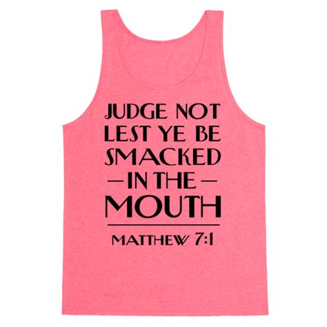 Judge Not - Tank Top - HUMAN