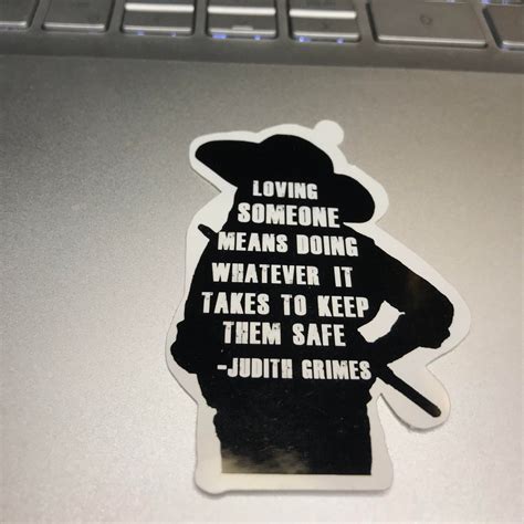 Judith Grimes Judith Grimes Quote Judith Grimes Sticker The | Etsy