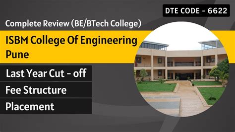 ISBM College Of Engineering Pune (Review) - YouTube