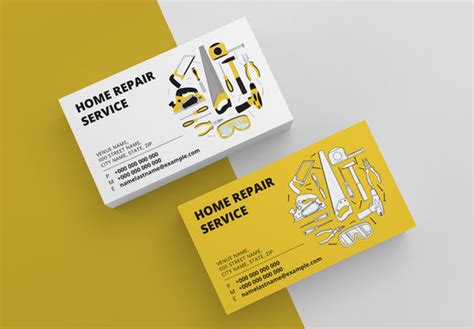 Handyman Business Cards Templates