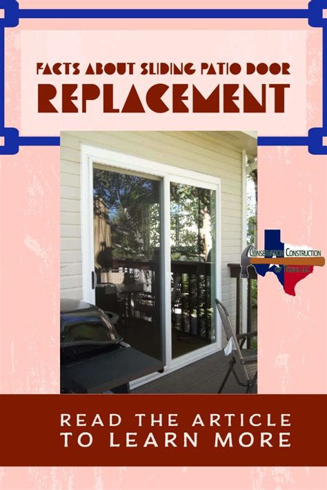 Facts About Sliding Patio Door Replacement