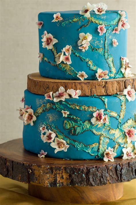 Vincent van Gogh Wedding Cake | Cute birthday cakes, Gogh cake, Artist cake