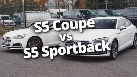 Audi S5 COUPE vs Audi S5 SPORTBACK (2018) - YouTube