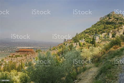 Medieval Byzantine Fortress Of Mystras Stock Photo - Download Image Now - iStock