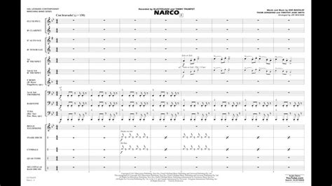 Narco (Timmy Trumpet version) arranged by Jay Bocook - YouTube