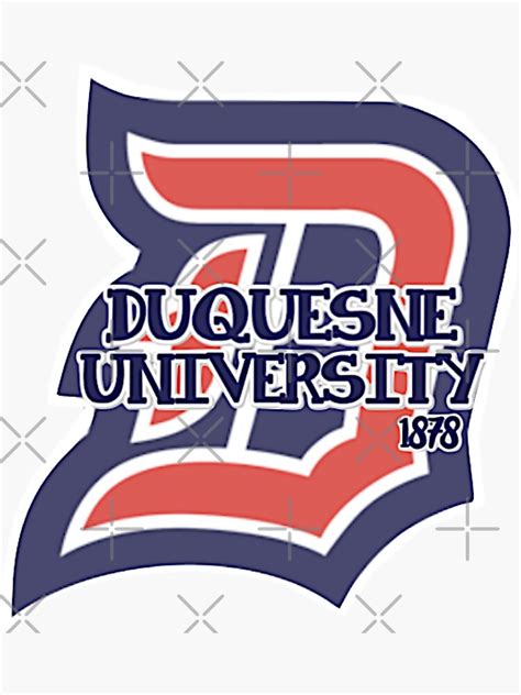 "duquesne university " Sticker for Sale by Musicello | Redbubble