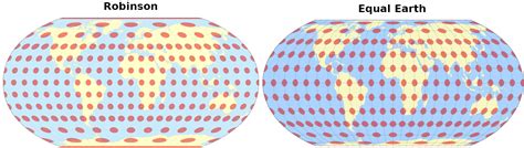 Why does IPCC use Robinson map projection? | ResearchGate