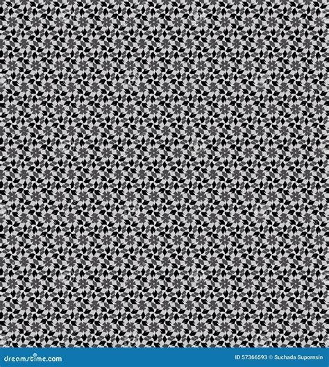 Black and White Star Pattern Wallpaper Stock Image - Image of white ...