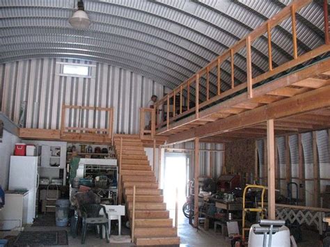 putting shelves in a quonset hut for a garage - Google Search | Quonset Hut | Pinterest | Back ...