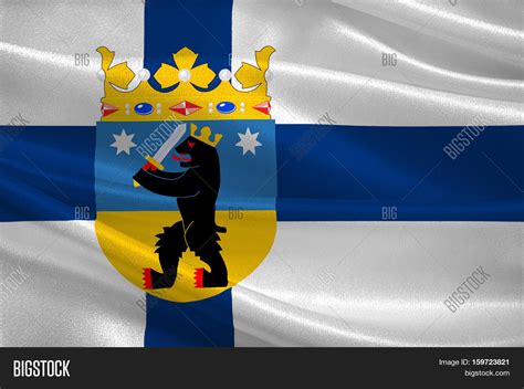 Flag Satakunta Region Image & Photo (Free Trial) | Bigstock