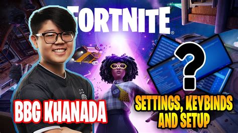 Khanada Fortnite Settings keybinds New Sensitivity and Setup 2021 - YouTube