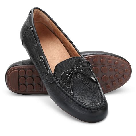 The All Day Arch Supporting Leather Loafers (Women's) - Hammacher Schlemmer