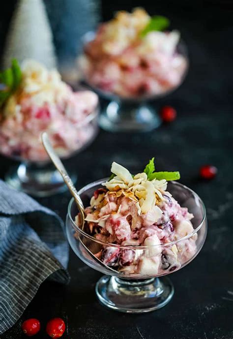 Cranberry Millionaire Salad | Campfire Marshmallows