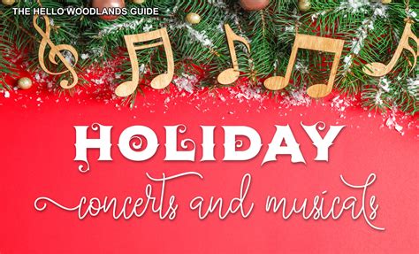 Local Holiday Concerts & Musicals 2023 - Hello Woodlands