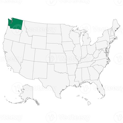 Washington Map. Map of Washington. USA map 32160189 PNG