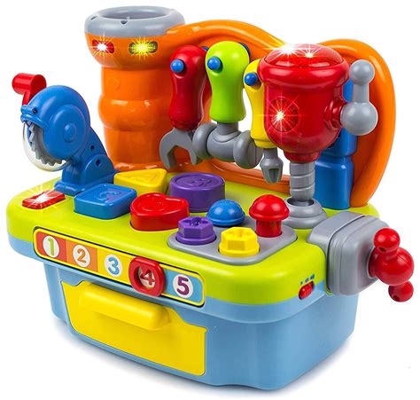 Toysery Workbench toddler tool set -Educational Learning Construction ...