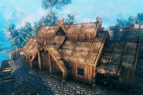 Valheim Longhouse Build