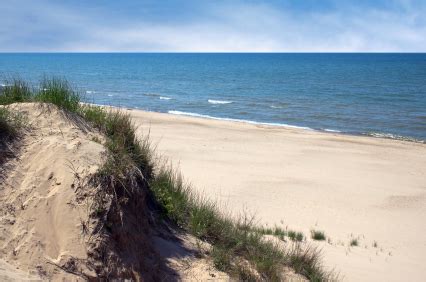 Indiana Dunes State Park Beach, Michigan City, Indiana - Michigan City ...