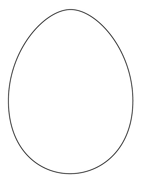 Easter Eggs Templates To Print - Coloring Pages