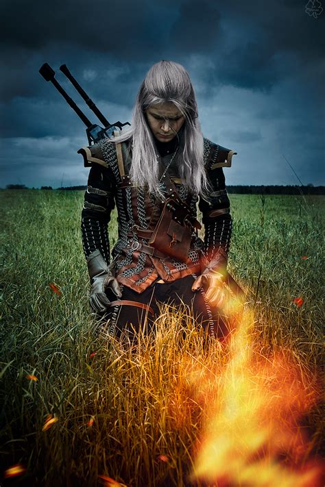 The Witcher 2 cosplay - Geralt of Rivia_3 by GreatQueenLina on DeviantArt