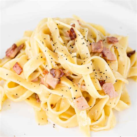 Easy to Make Carbonara Without Cheese or Milk - Shelton Mandame