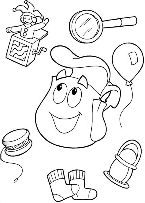 Free Printable Dora And Friends Coloring Pages