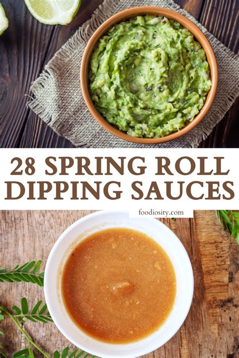 28 Easy Spring Roll Dipping Sauces - Foodiosity