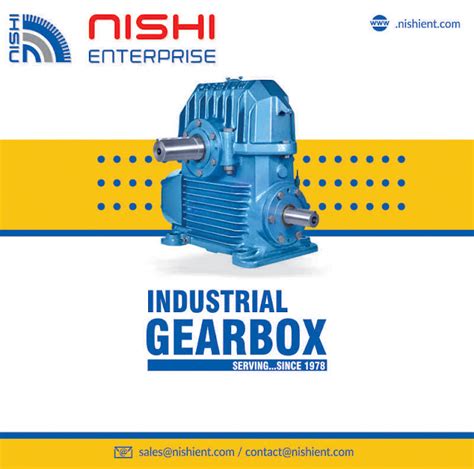 Industrial Gearbox Manufacturers, Suppliers and Exporters - Nishi Enterprise: Choose the Best ...