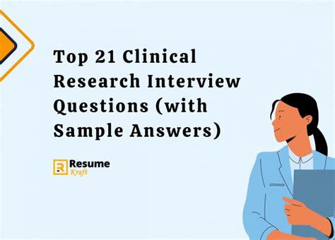 Top 21 Clinical Research Interview Questions (with Sample Answers) for 2024 | Writing Tips ...