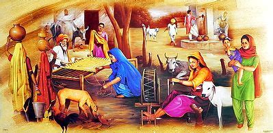 Village Life in Punjab