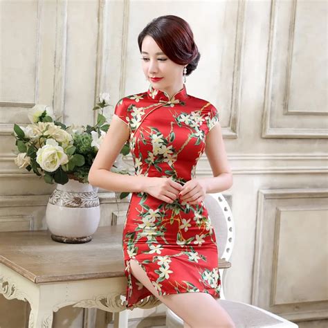 Shanghai Story 2018 Vintage Qipao Dress Cheongsam Oriental Dress Chinese Traditional Clothing ...