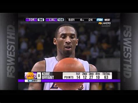 Video: Kobe Bryant 81 Points Game - Second highest ever