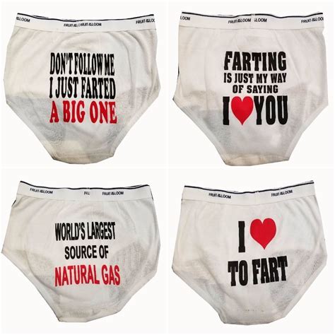 Mens funny underwear Love Farting underwear I love to fart Funny Men's ...