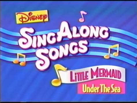 Disney Sing Along Songs Under The Sea 3 by JDWinkerman on DeviantArt