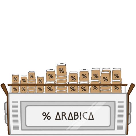 Coffeelove Coffeeislife Sticker by % ARABICA UAE for iOS & Android | GIPHY
