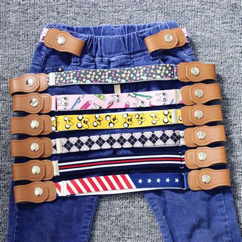 2019 No Buckle Stretch Belt for Kids Toddlers Adjustable Boy Girl Belts ...