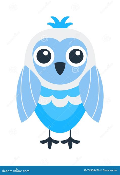 Owls Animal Characters Vector Set. Animals Owl Bird Character In ...