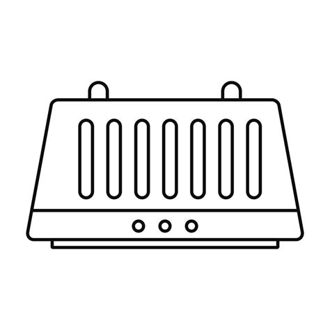 Hand dryer icon, outline style 14579940 Vector Art at Vecteezy