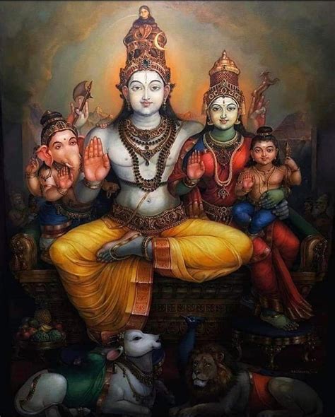 Lord Shiva Family Hd Wallpaper - Infoupdate.org