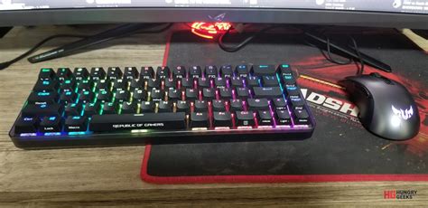 ASUS ROG Falchion Review: 65% Wireless Mechanical KB With 100% Heart ...