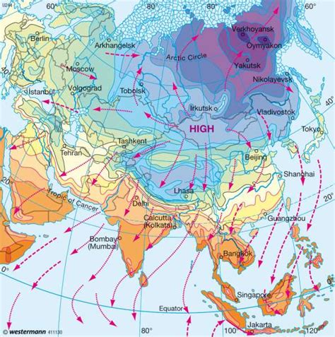 Isotherm World Map