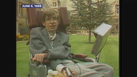 June 6, 1988: Stephen Hawking on 'A Brief History of Time' Video - ABC News