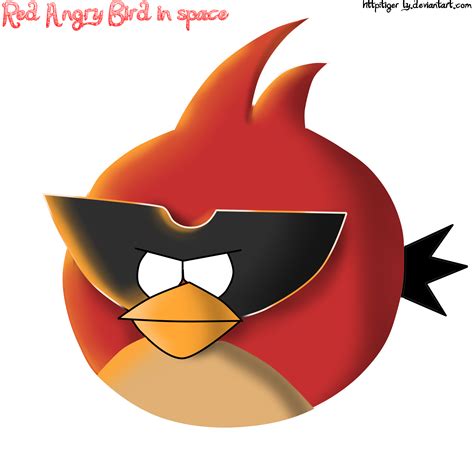 Red angry bird space by Tiger-ly on DeviantArt