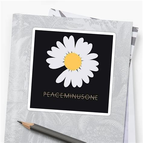 "G-Dragon Peaceminusone" Sticker by TehTehB | Redbubble