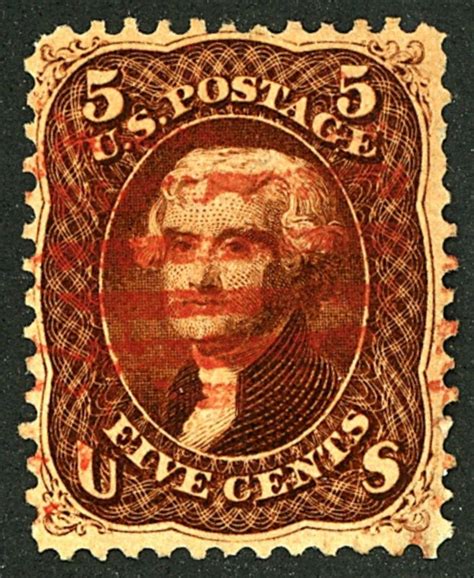 U.S. #75 USED | United States, General Issue Stamp / HipStamp