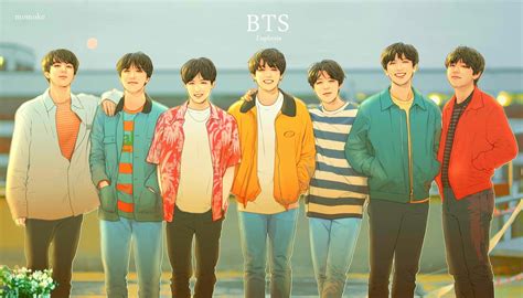 Fanart of BTS (방탄소년단) 'Euphoria : Theme of LOVE YOURSELF 起 Wonder' #방탄소년단 Bts Bangtan Boy, Bts ...